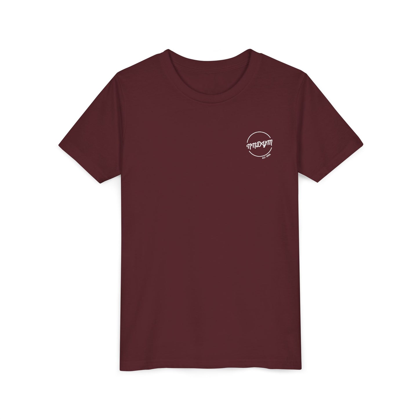 Parsipanny 10th Patoutsav Youth White Logo Tee