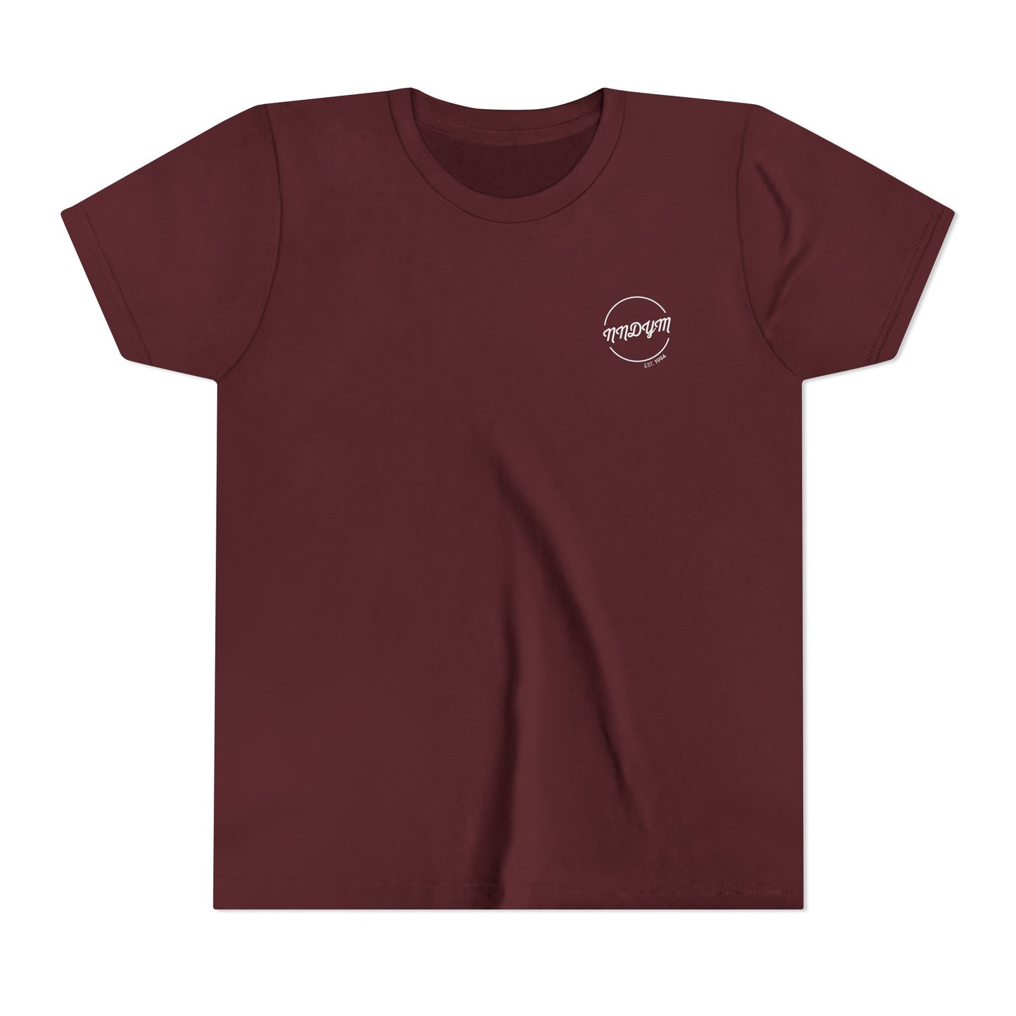 Parsipanny 10th Patoutsav Youth White Logo Tee