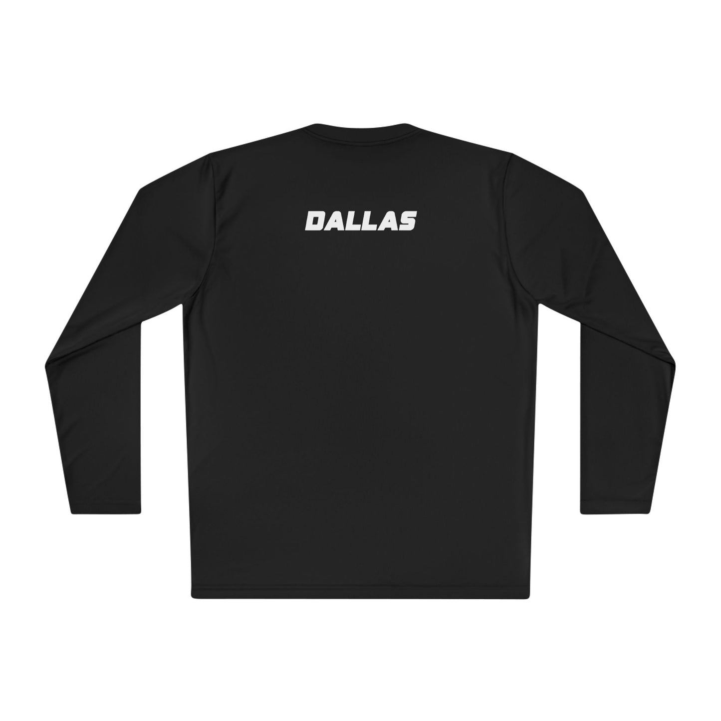 Dallas NNDYM Fit Black Long Sleeve Sport Tee