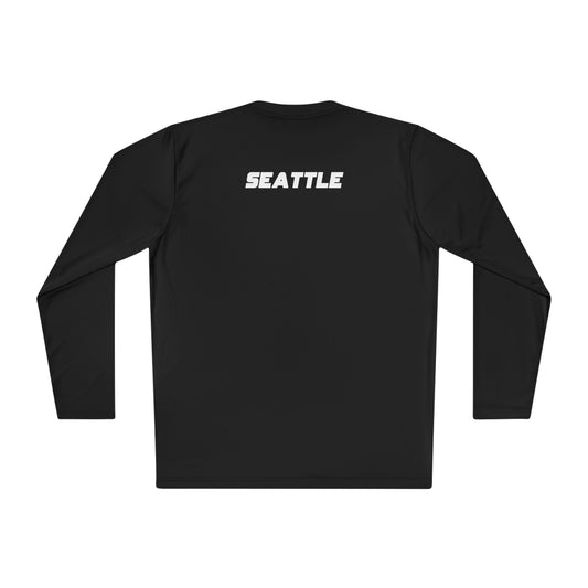 Seattle NNDYM Fit Black Long Sleeve Sport Tee